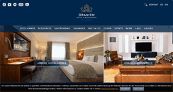 Desktop Screenshot of hotel-oranien.de